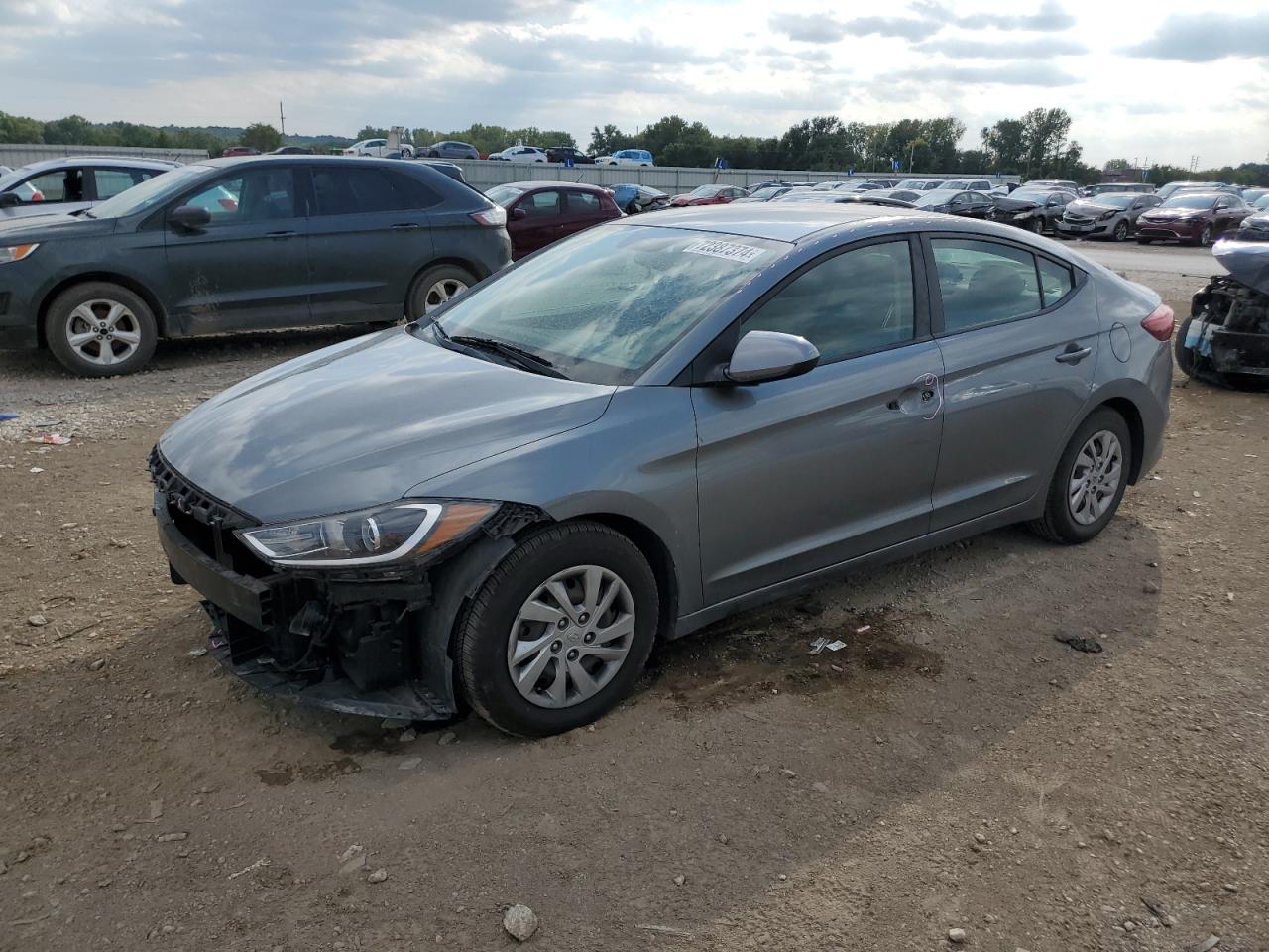 2017 Hyundai Elantra Se VIN: KMHD74LF4HU368184 Lot: 72387374