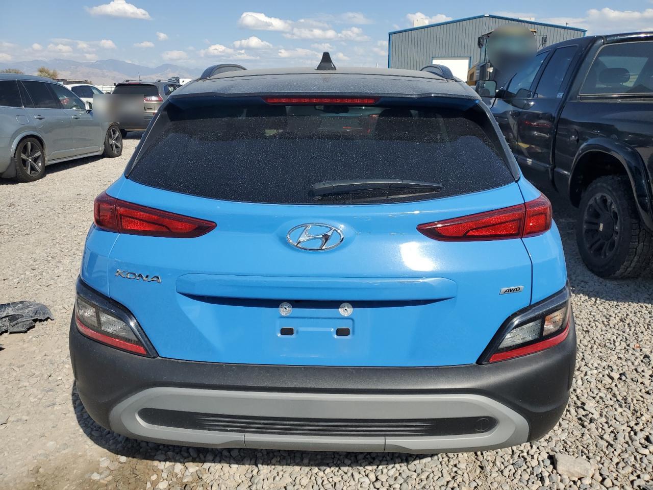 2022 Hyundai Kona Sel VIN: KM8K6CAB9NU918351 Lot: 70085504