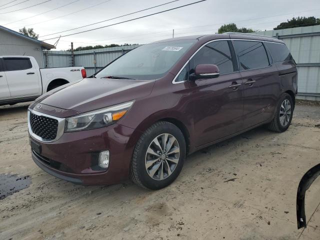 Minivans KIA All Models 2016 Czerwony