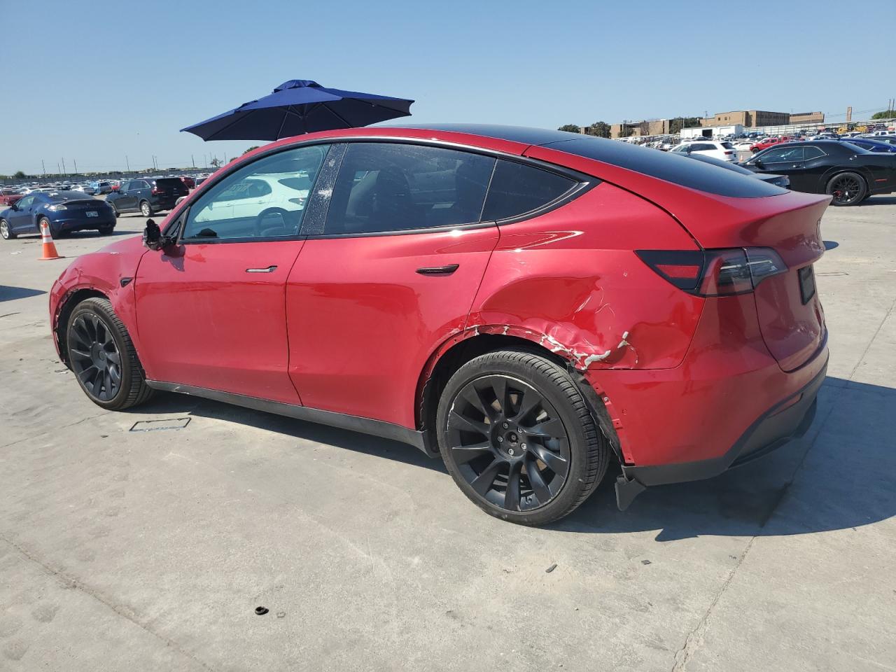 5YJYGDEE3MF297590 2021 TESLA MODEL Y - Image 2