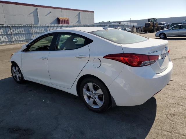  HYUNDAI ELANTRA 2013 Білий