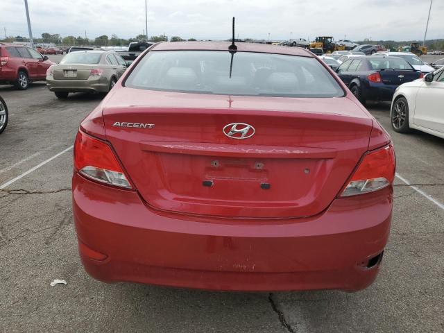  HYUNDAI ACCENT 2016 Red