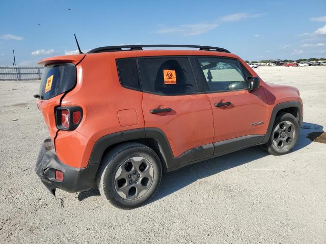  JEEP RENEGADE 2017 Оранжевый