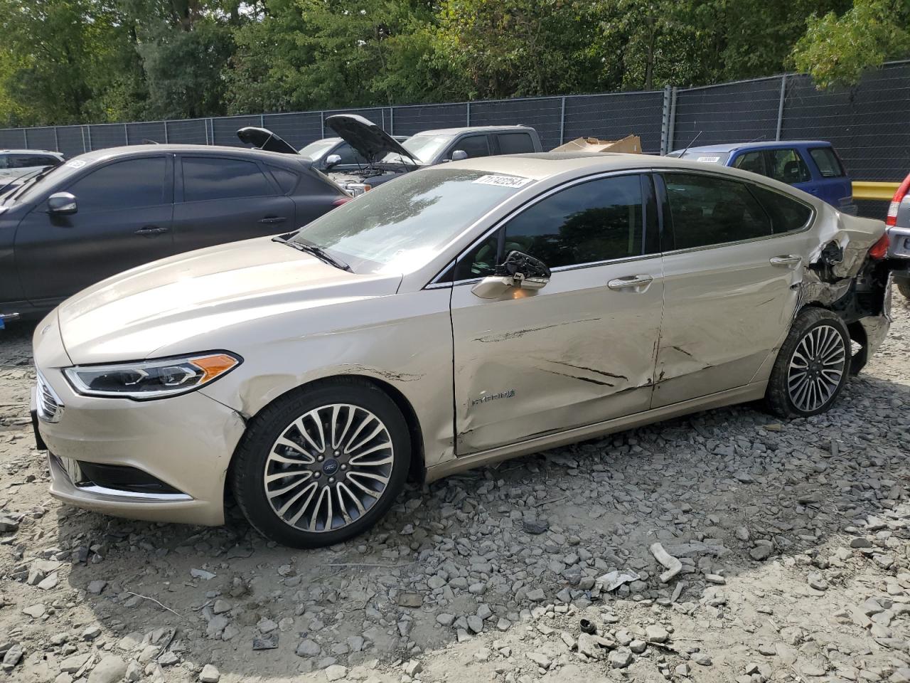 3FA6P0LU3JR160336 2018 FORD FUSION - Image 1