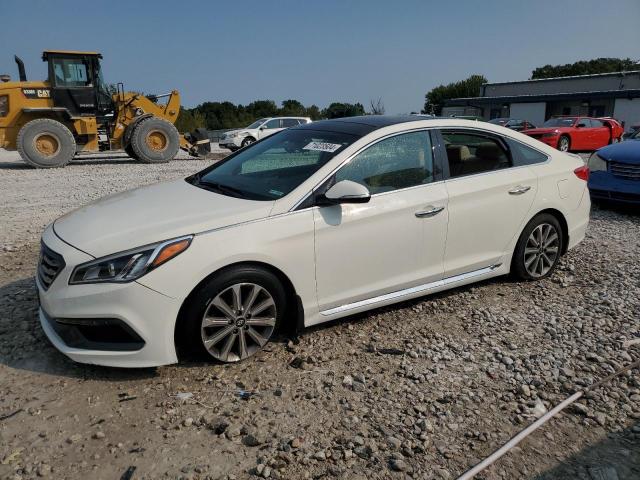  HYUNDAI SONATA 2016 Белый