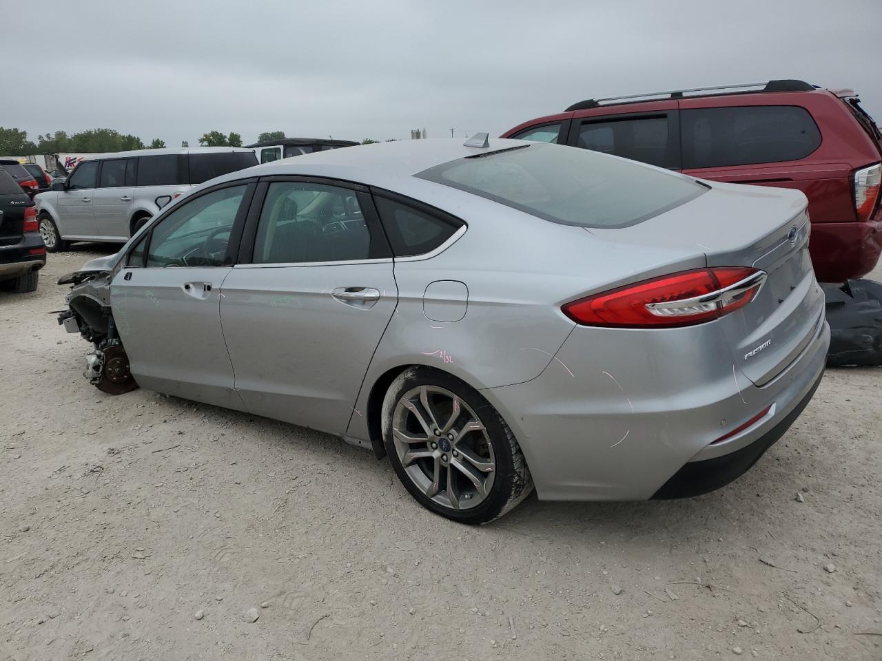 2020 Ford Fusion Sel VIN: 3FA6P0CD5LR195933 Lot: 71717474