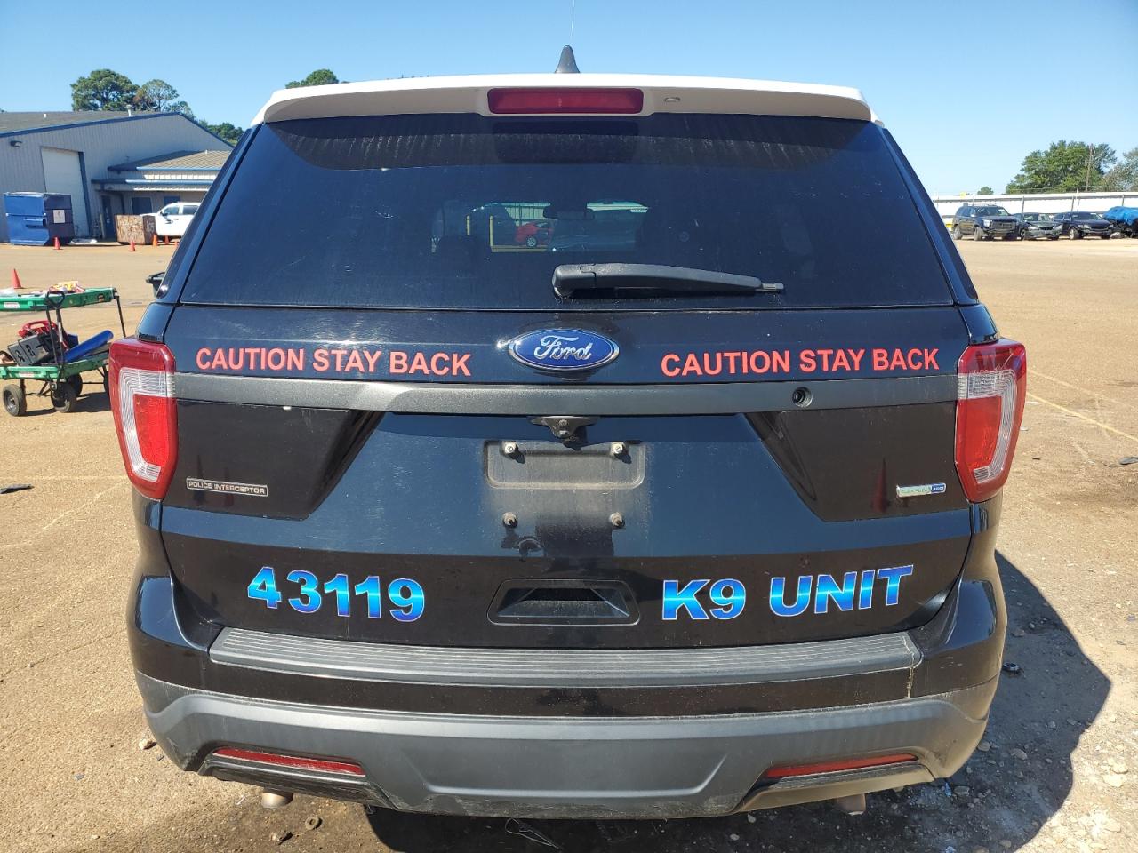 1FM5K8AR4KGA30135 2019 Ford Explorer Police Interceptor