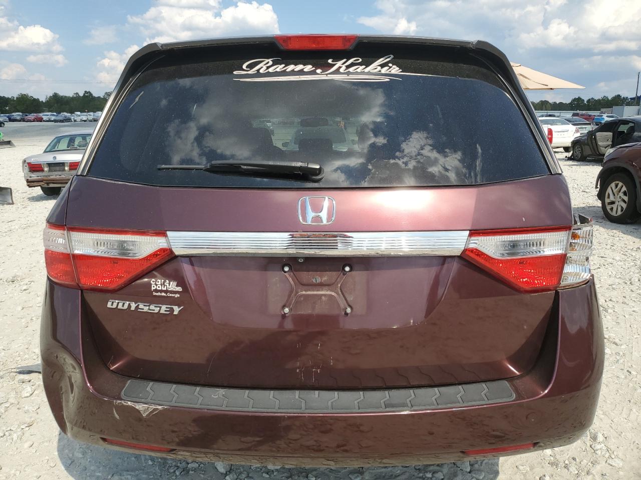 5FNRL5H67CB018537 2012 Honda Odyssey Exl