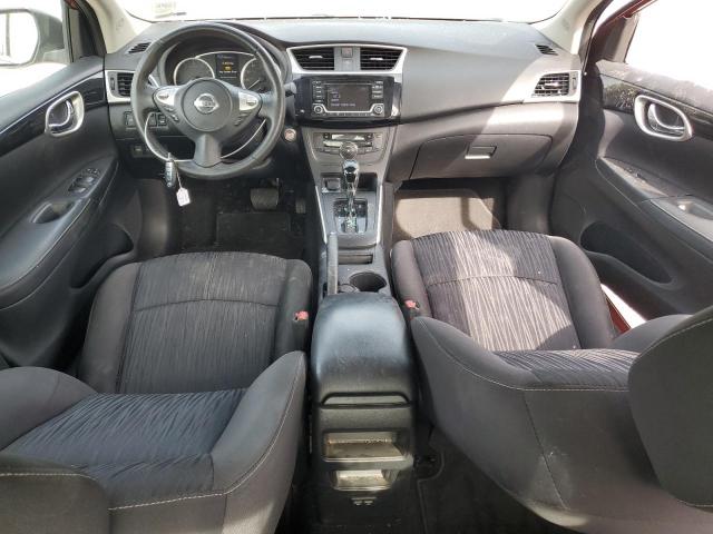  NISSAN SENTRA 2018 Czerwony