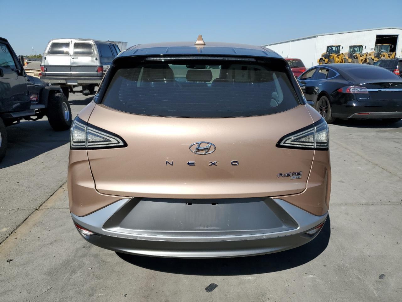 2021 Hyundai Nexo Blue VIN: KM8J74A65MU012973 Lot: 72533484