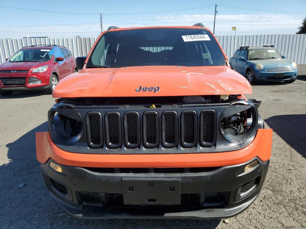 2017 Jeep Renegade Sport VIN: ZACCJAAB3HPF91141 Lot: 71849344