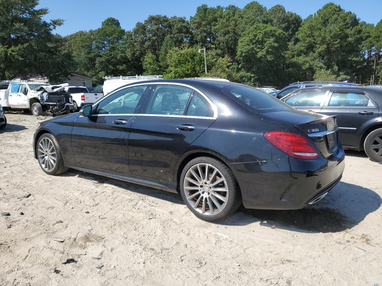 55SWF4JB3FU045510 2015 MERCEDES-BENZ C CLASS - Image 2