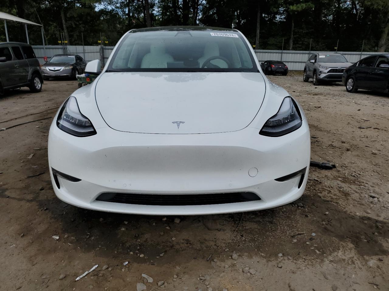 VIN 5YJYGDEE4MF085569 2021 TESLA MODEL Y no.5