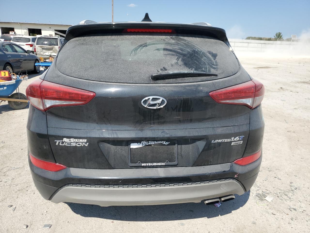 2017 Hyundai Tucson Limited VIN: KM8J3CA28HU369606 Lot: 71181964