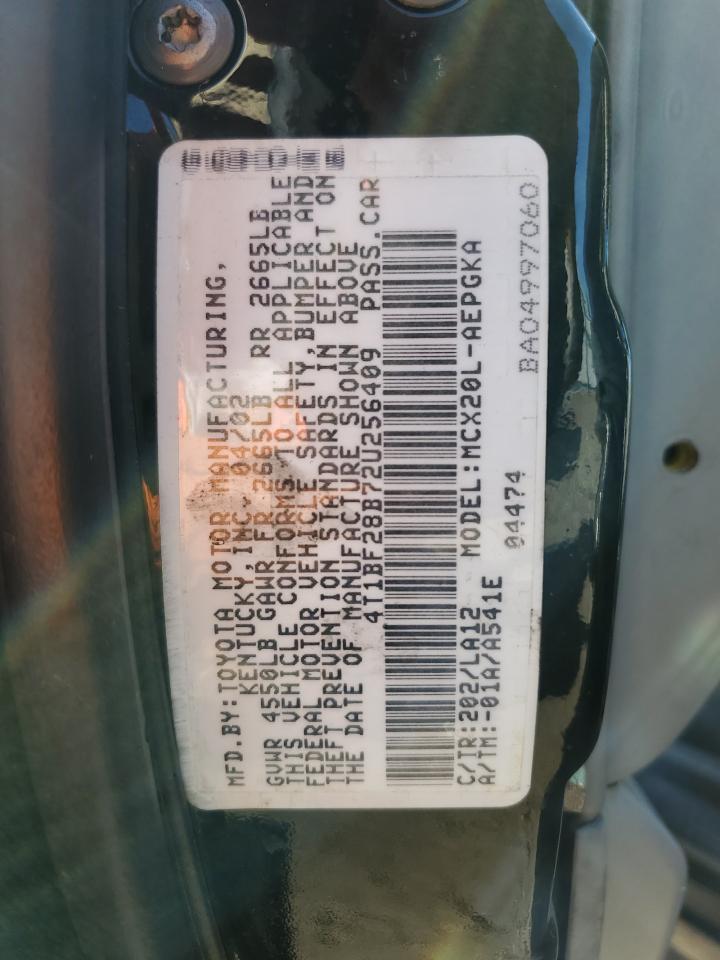 4T1BF28B72U256409 2002 Toyota Avalon Xl