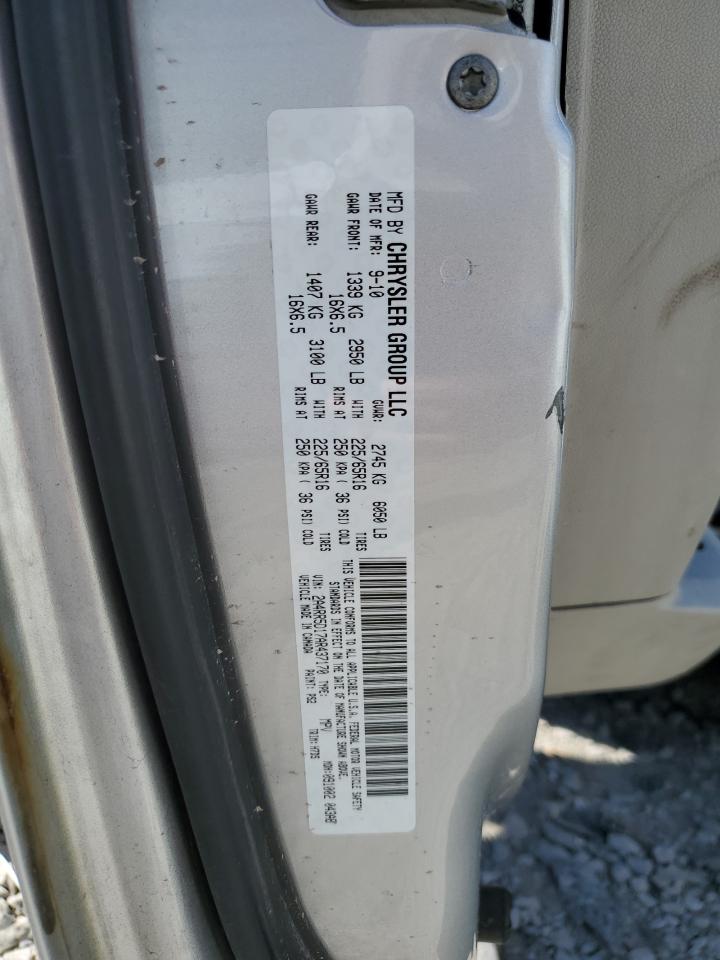 2010 Chrysler Town & Country Touring VIN: 2A4RR5D17AR437170 Lot: 70281564