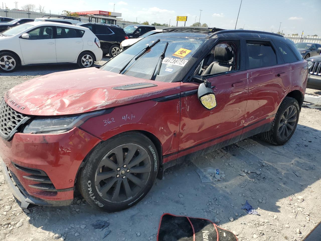 2018 Land Rover Range Rover Velar R-Dynamic Se na sprzedaż w Cahokia Heights, IL - All Over