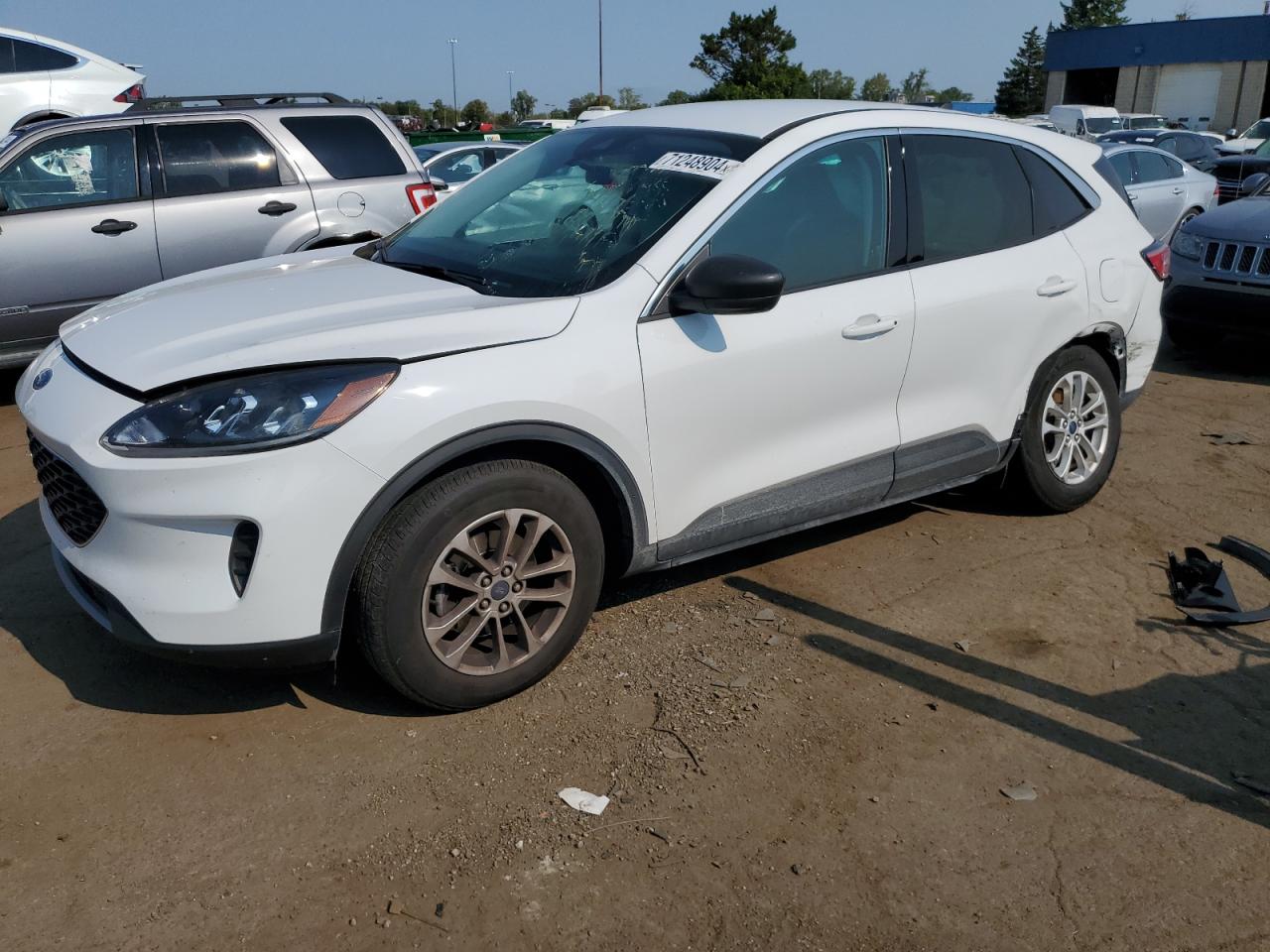 2022 Ford Escape Se VIN: 1FMCU0G6XNUA36298 Lot: 71248904