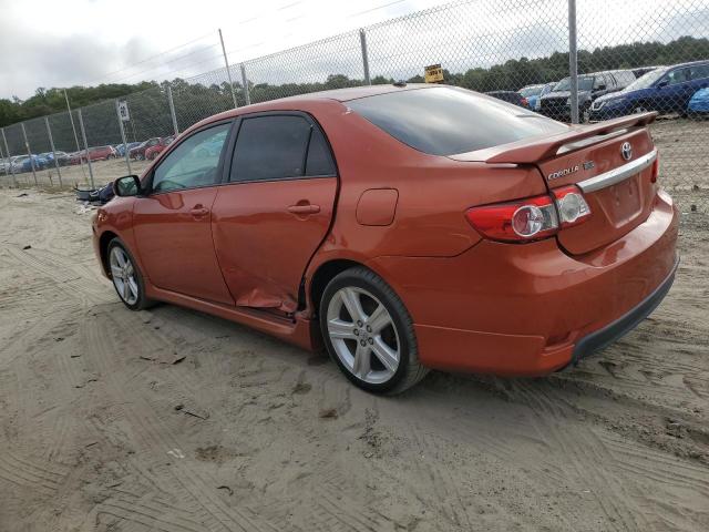  TOYOTA COROLLA 2013 Pomarańczowy