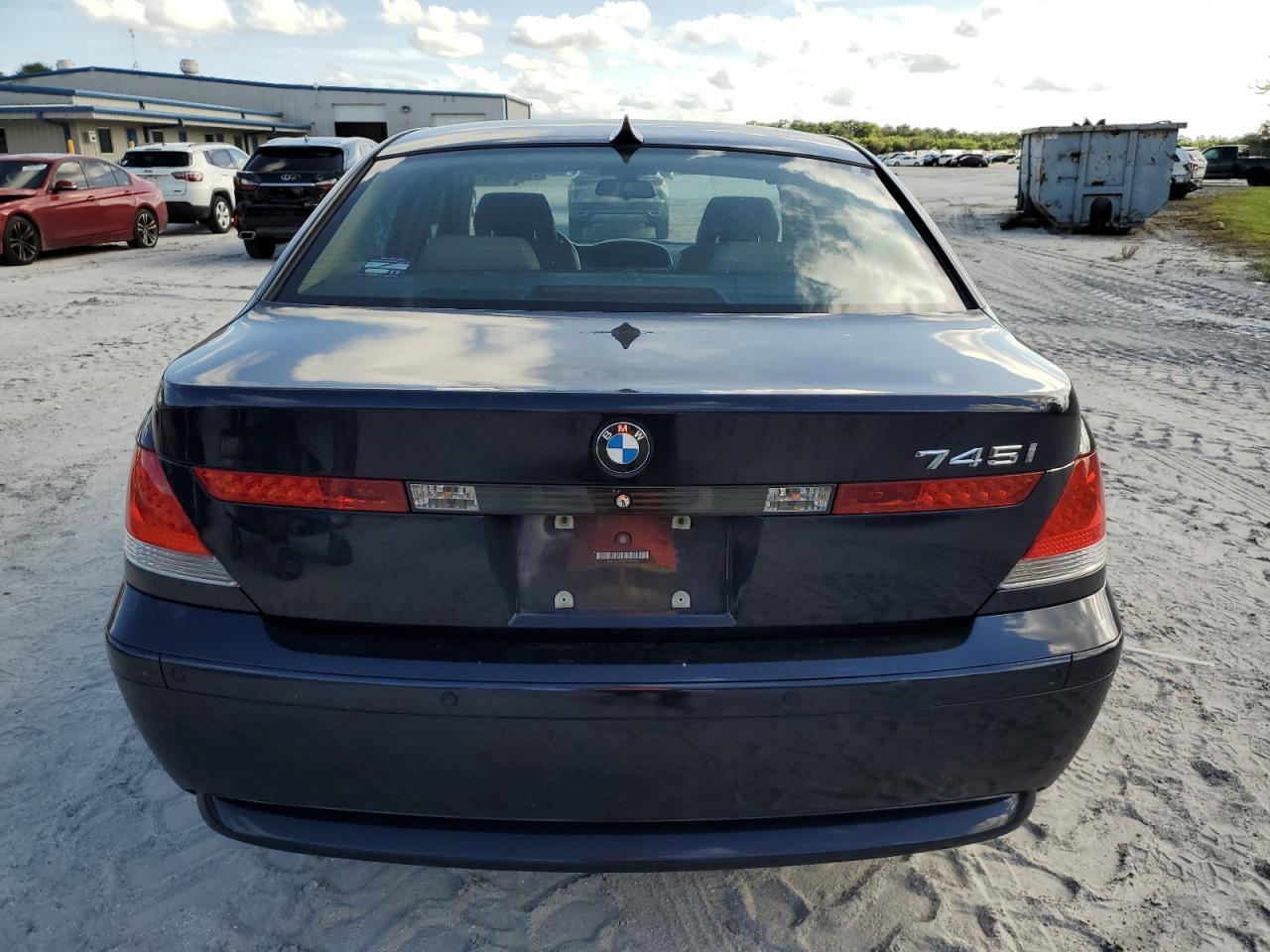 2005 BMW 745 I VIN: WBAGL63545DP75494 Lot: 72359904