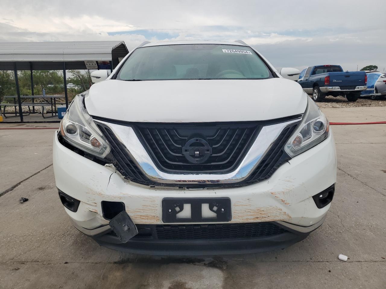 2016 Nissan Murano S VIN: 5N1AZ2MG9GN104444 Lot: 72649954