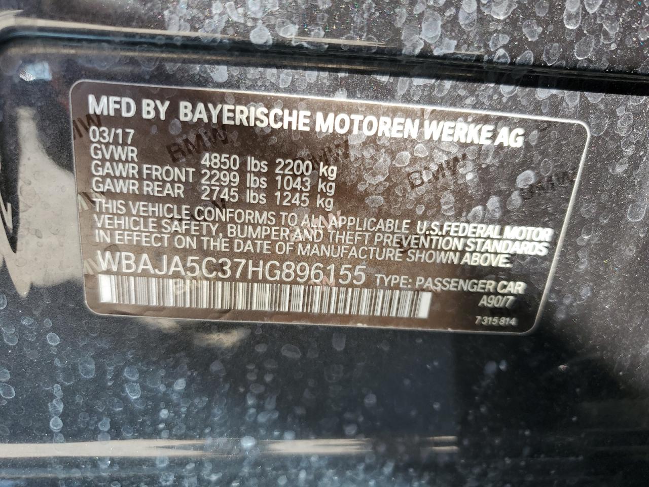 WBAJA5C37HG896155 2017 BMW 530 I