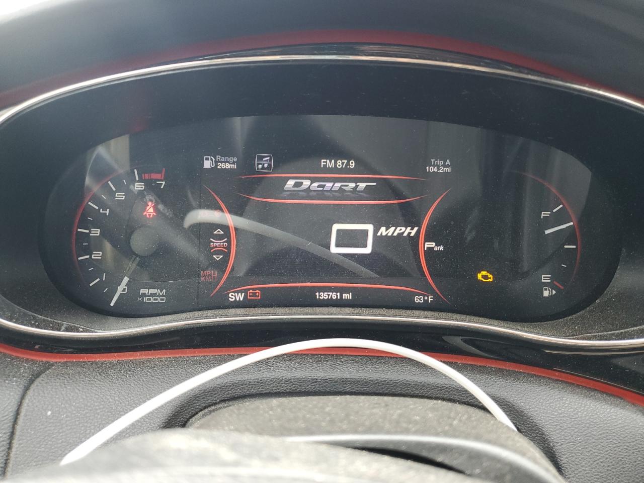 2014 Dodge Dart Gt VIN: 1C3CDFEB7ED798502 Lot: 72220504