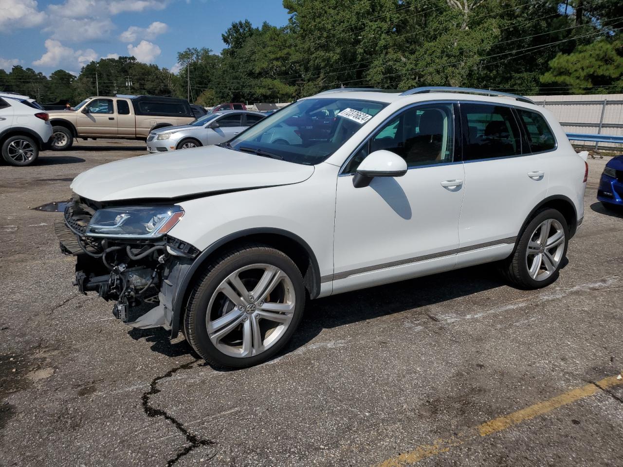 WVGGF7BP9HD006735 2017 VOLKSWAGEN TOUAREG - Image 1