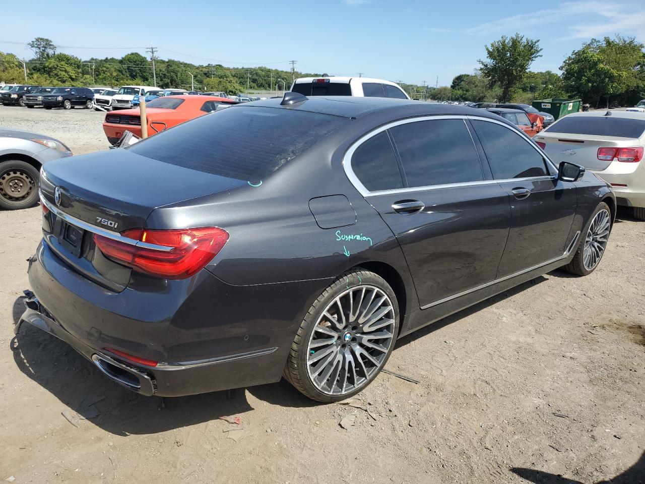 2016 BMW 750 Xi VIN: WBA7F2C52GG419501 Lot: 70319534