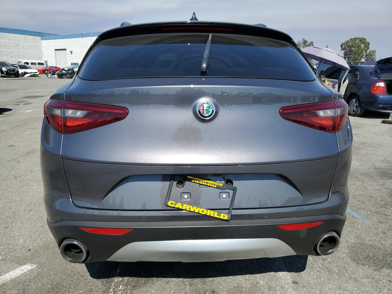 2018 Alfa Romeo Stelvio Ti Sport VIN: ZASFAKNN1J7B70035 Lot: 71125304