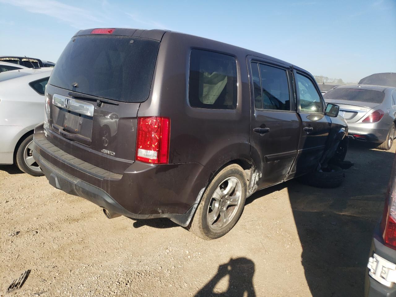 2014 Honda Pilot Exl VIN: 5FNYF4H69EB050633 Lot: 69503294