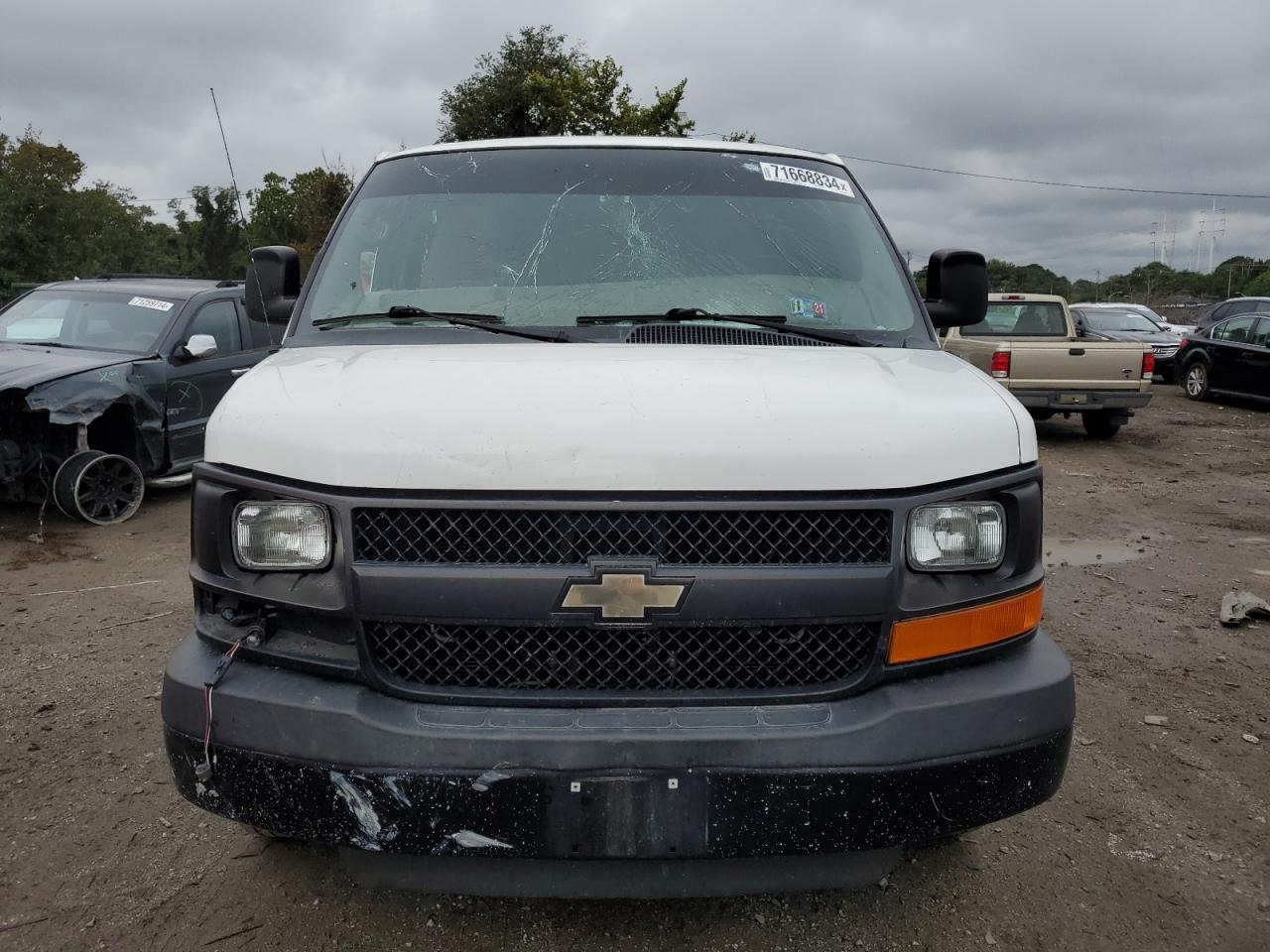 2014 Chevrolet Express G3500 VIN: 1GCZGTCG2E1102365 Lot: 71668834