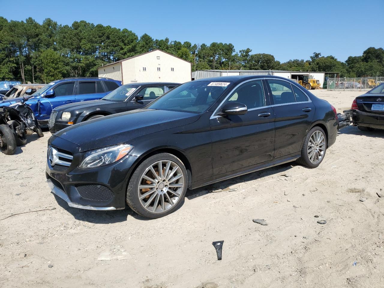 55SWF4JB3FU045510 2015 MERCEDES-BENZ C CLASS - Image 1