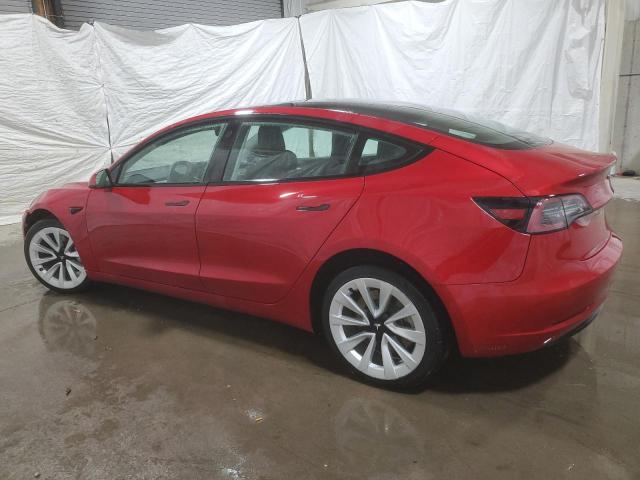  TESLA MODEL 3 2022 Червоний