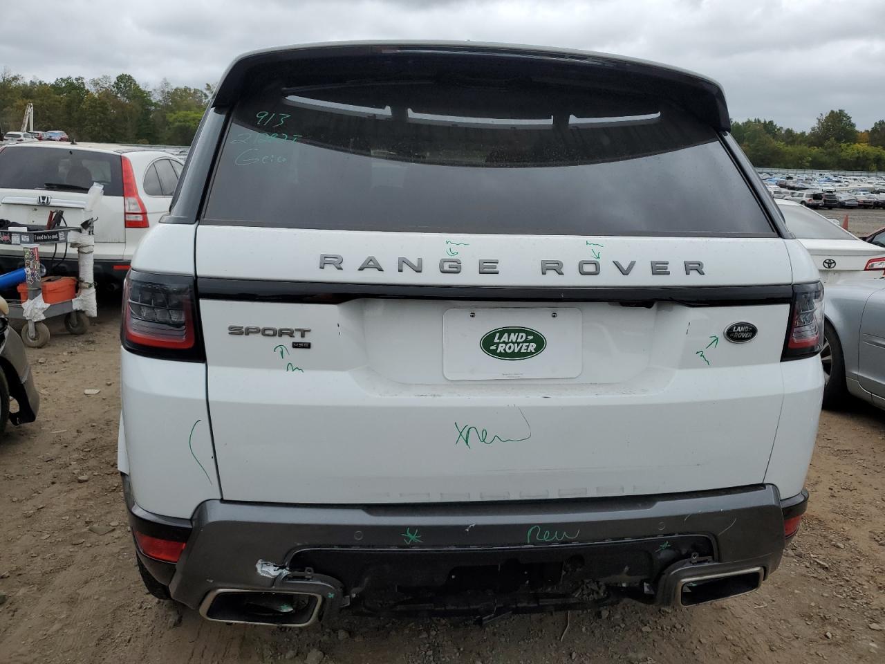 2021 Land Rover Range Rover Sport Hse Silver Edition VIN: SALWR2SU0MA792753 Lot: 72152244