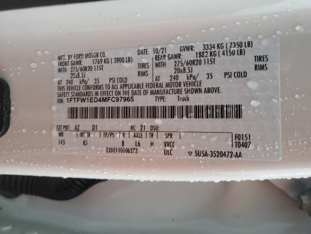 2021 Ford F-150 - Image 13