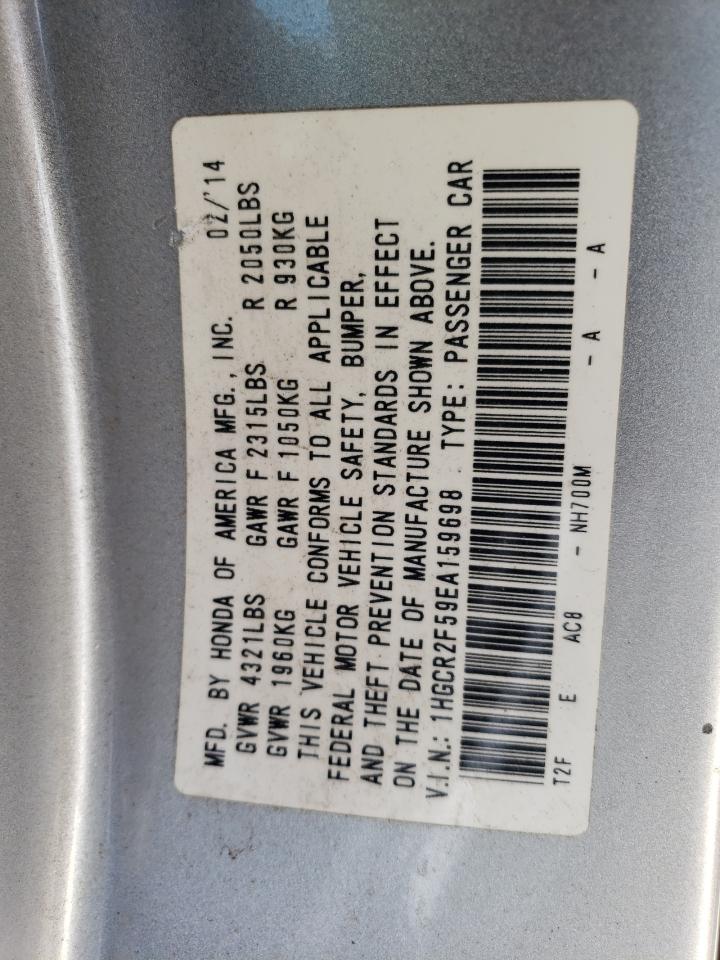 1HGCR2F59EA159698 2014 Honda Accord Sport