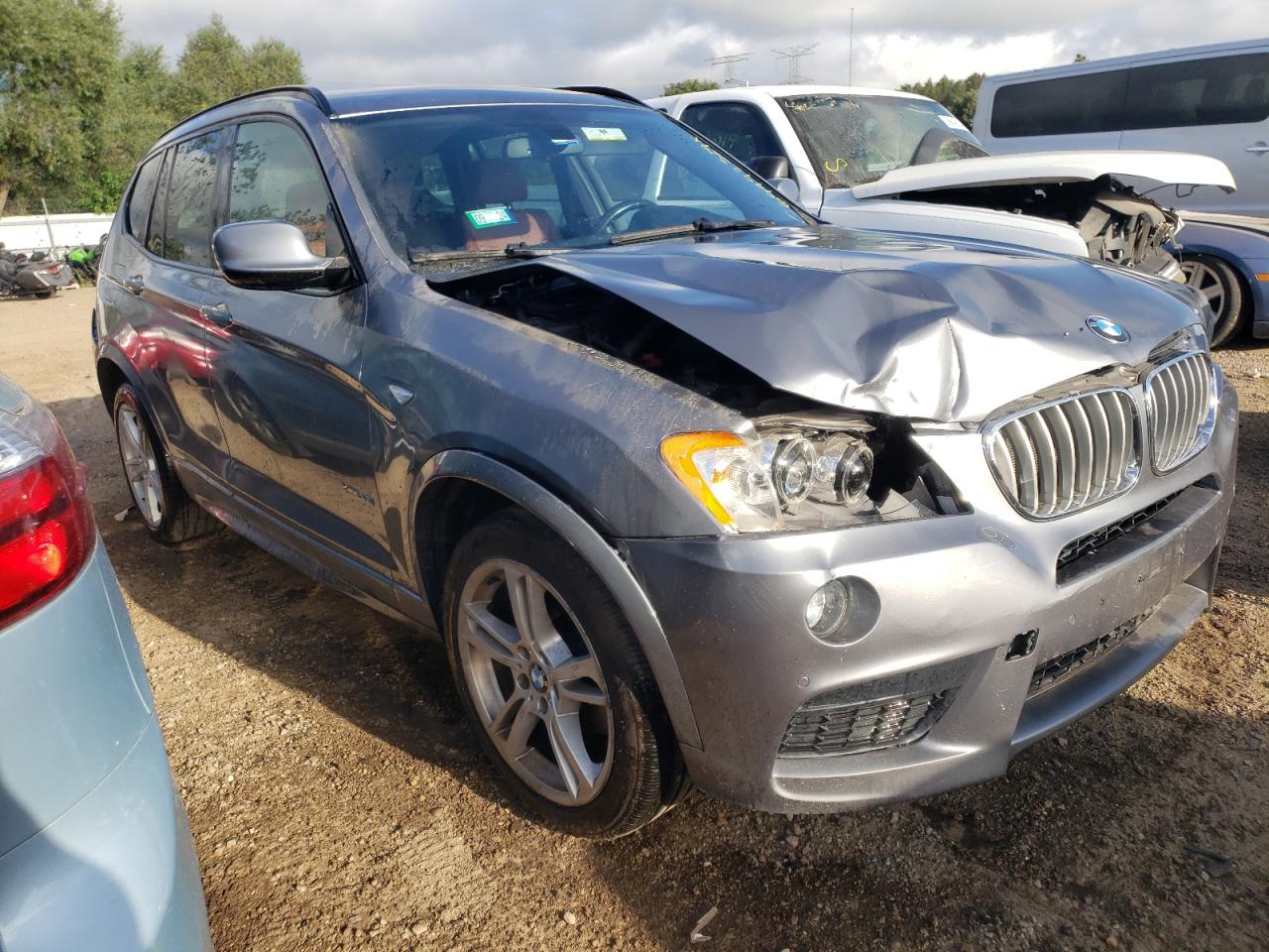 VIN 5UXWX9C59E0D40578 2014 BMW X3 no.4