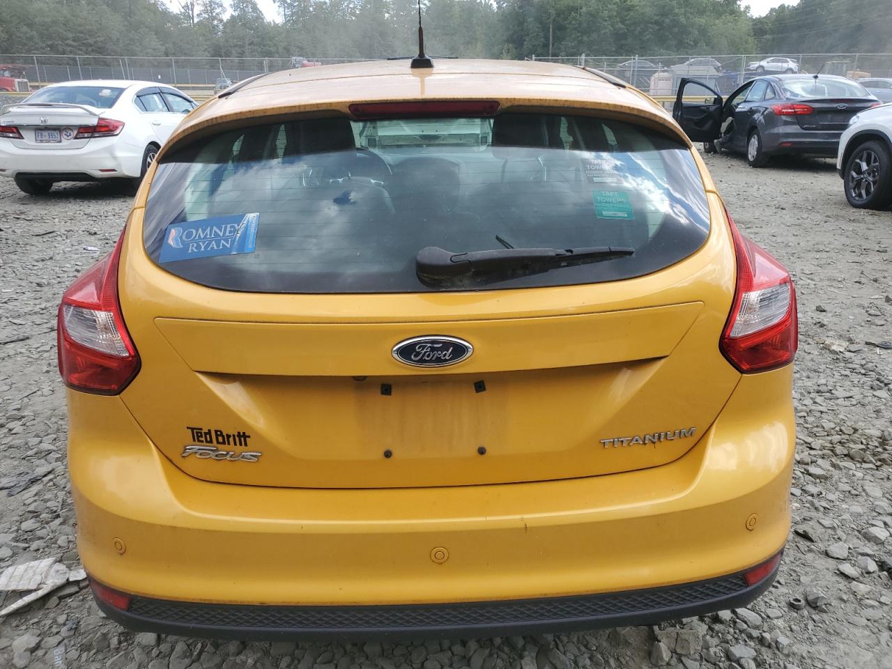 2012 Ford Focus Titanium VIN: 1FAHP3N21CL160598 Lot: 70968204