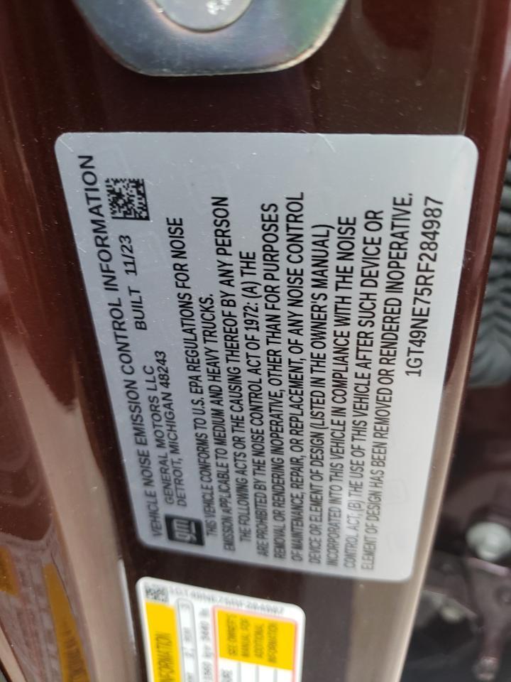 2024 GMC Sierra K2500 Slt VIN: 1GT49NE75RF284987 Lot: 70179164