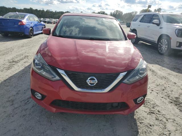  NISSAN SENTRA 2017 Czerwony