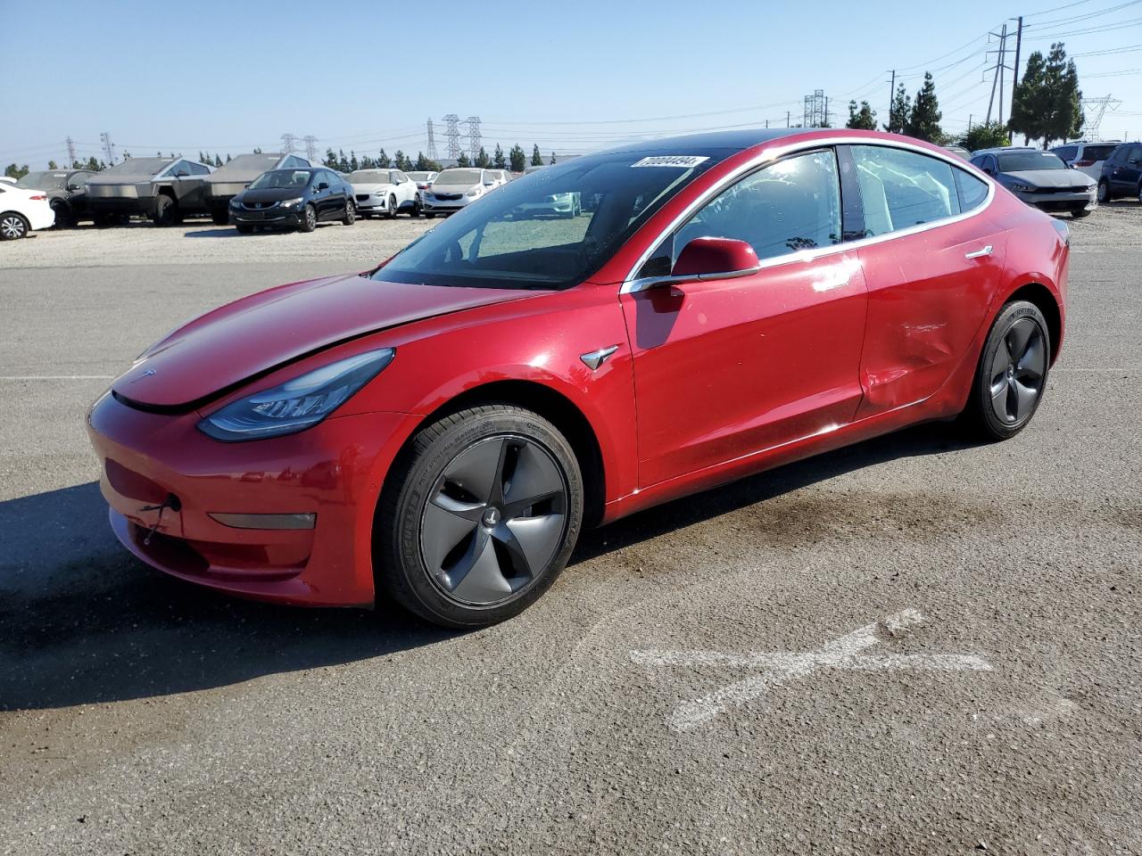 2019 Tesla Model 3 VIN: 5YJ3E1EA1KF308692 Lot: 70004494