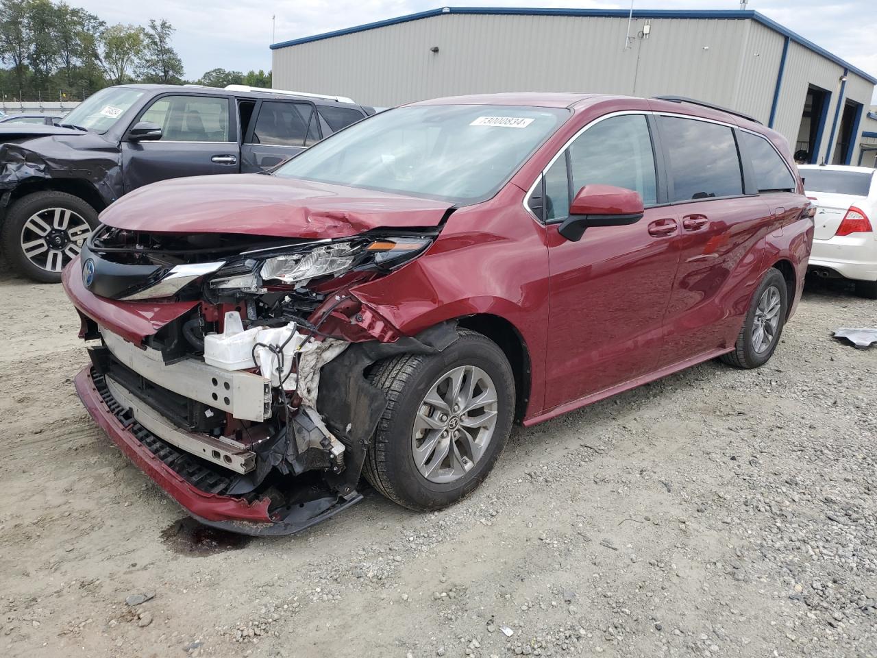 5TDKRKEC6NS129698 2022 Toyota Sienna Le