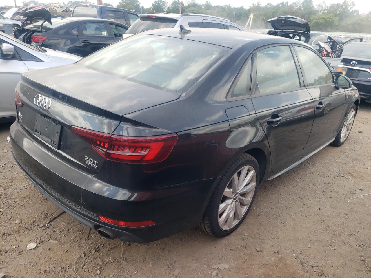 WAUDNAF49JA058443 2018 Audi A4 Premium