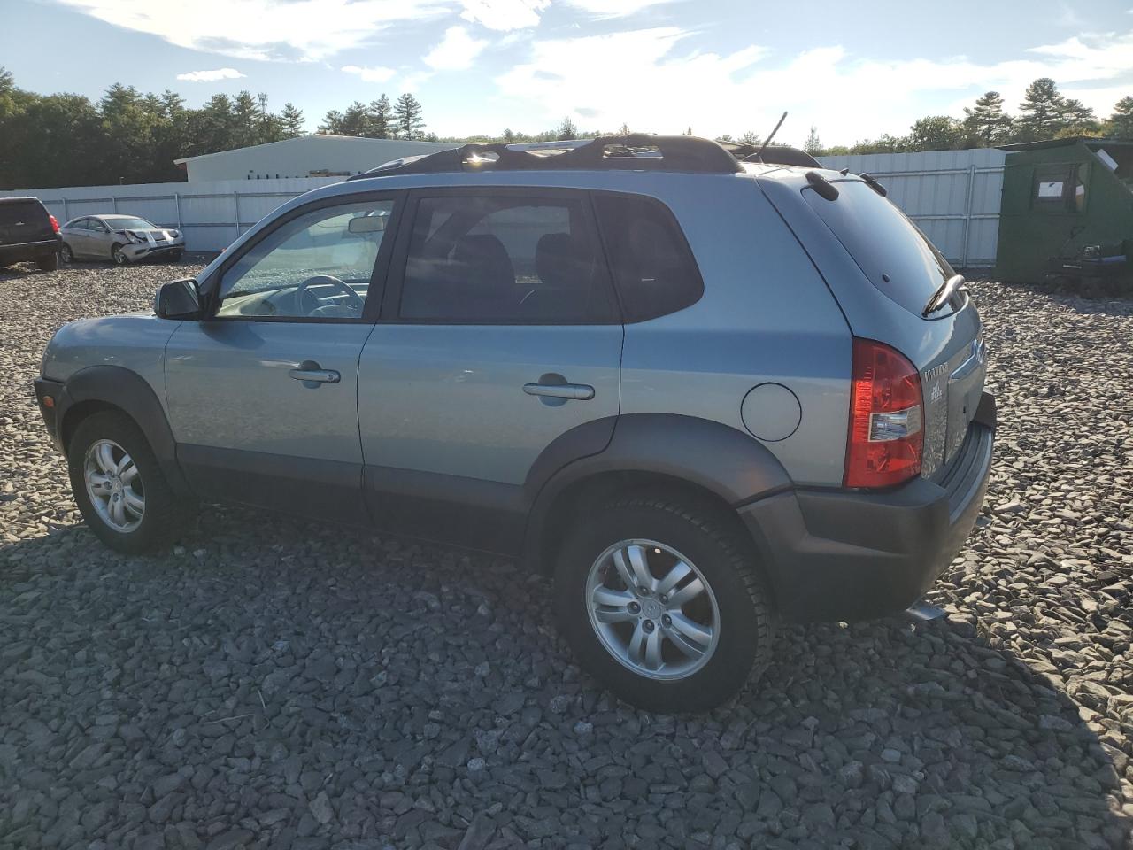 2006 Hyundai Tucson Gls turquoise null gas KM8JN12DX6U363351 photo #3