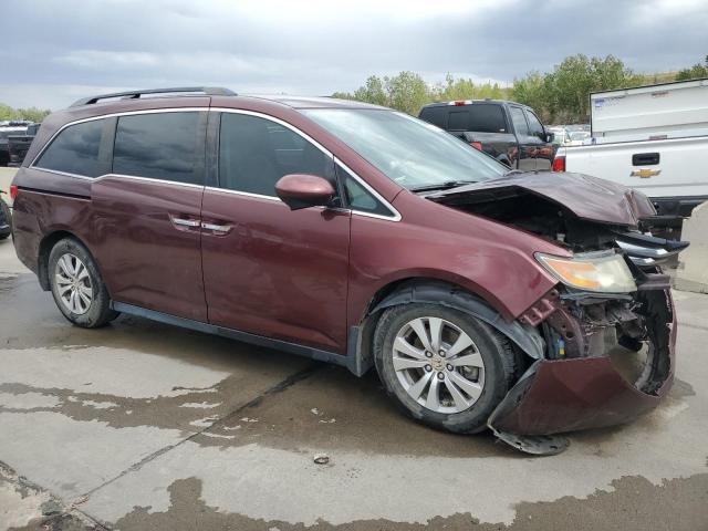  HONDA ODYSSEY 2016 Burgundy