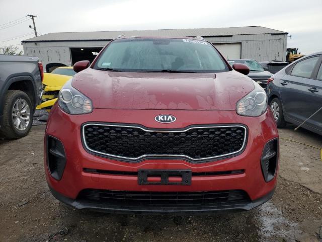  KIA SPORTAGE 2019 Czerwony