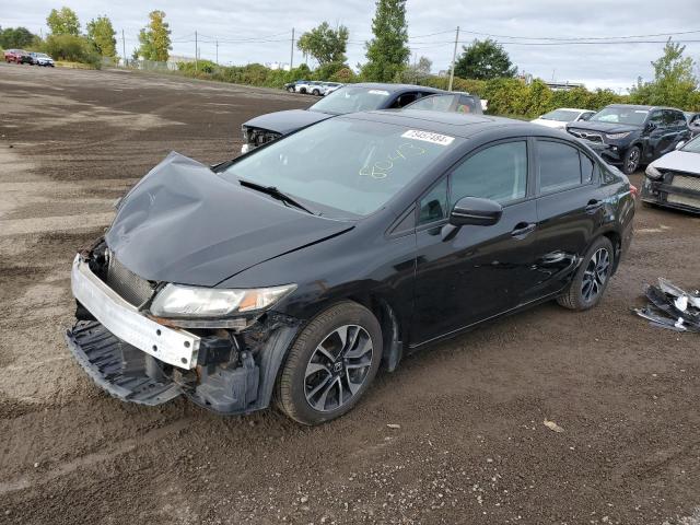 Sedans HONDA CIVIC 2014 Czarny