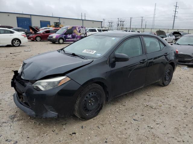  TOYOTA COROLLA 2015 Black