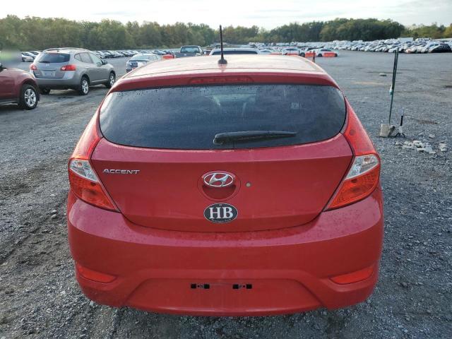  HYUNDAI ACCENT 2015 Czerwony